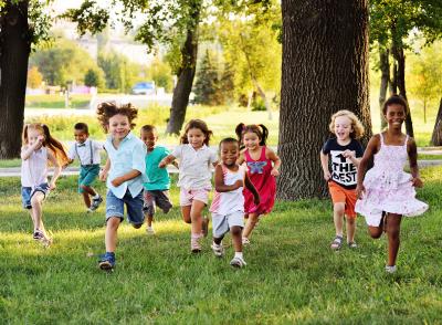 Kids Running