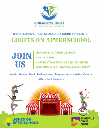 Lights On Afterschool 2025 Flyer