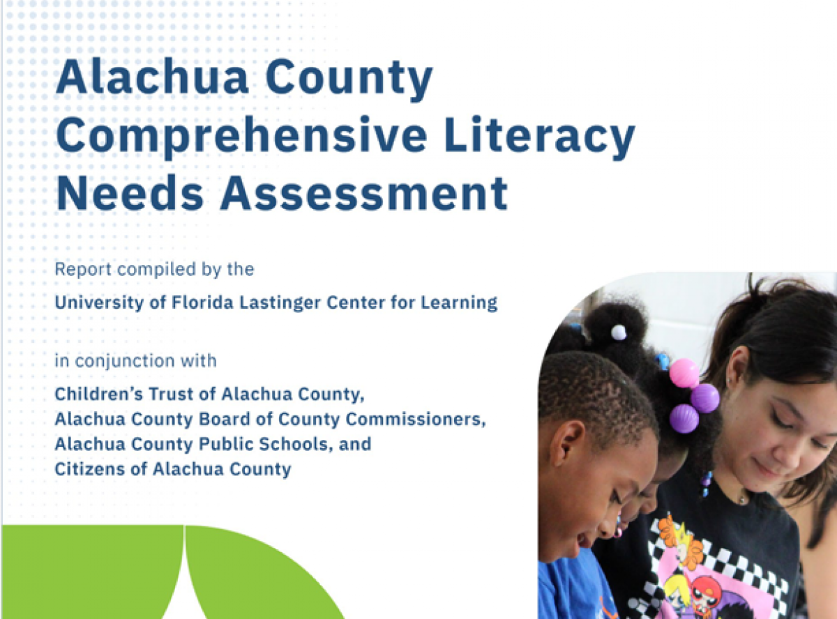 Alachua County Comprehensive Literacy Needs Assessment