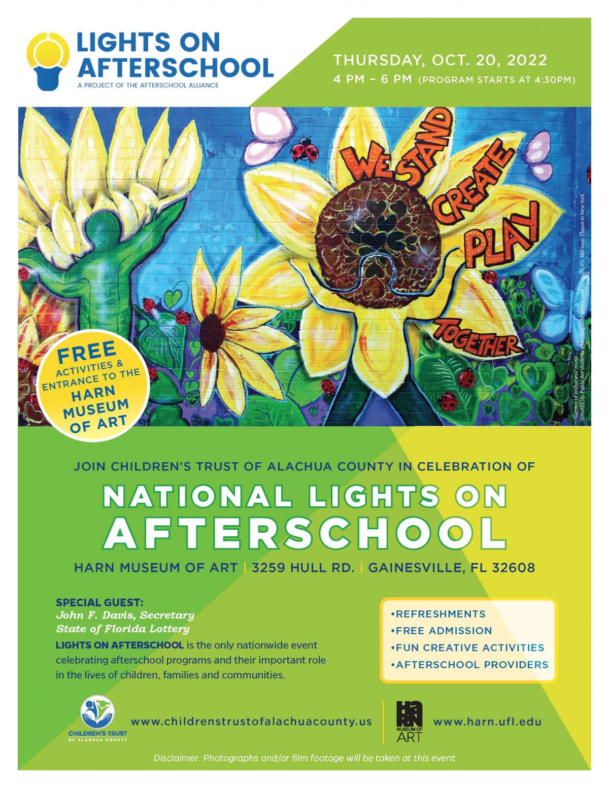 Lights On Afterschool 2022 Flier