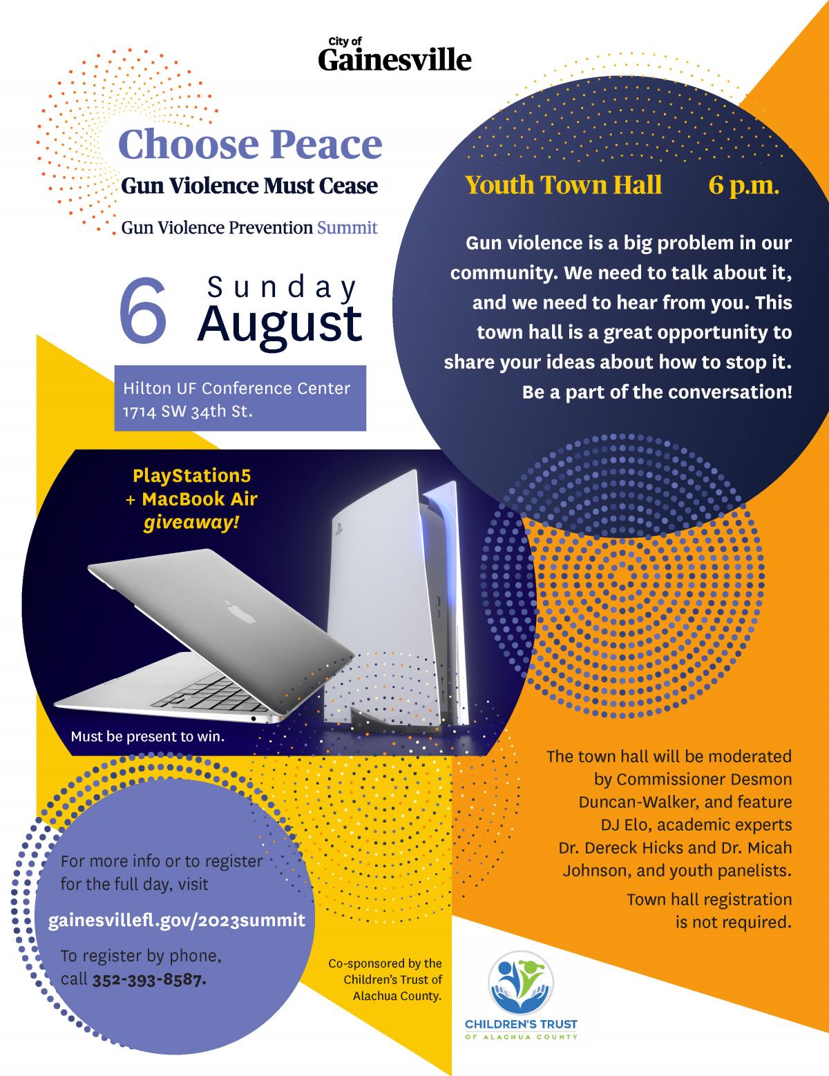 Choose Peace - Gun Violence Prevention Summit